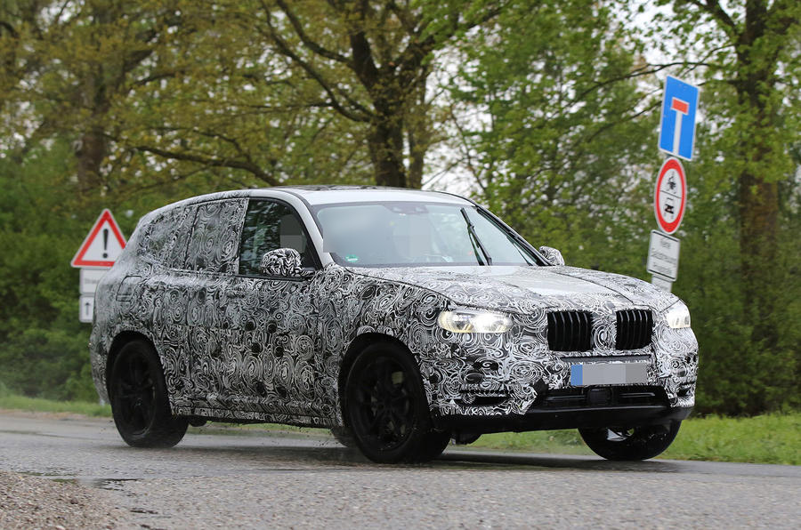2017 BMW X3 ve M Performans test grntleri