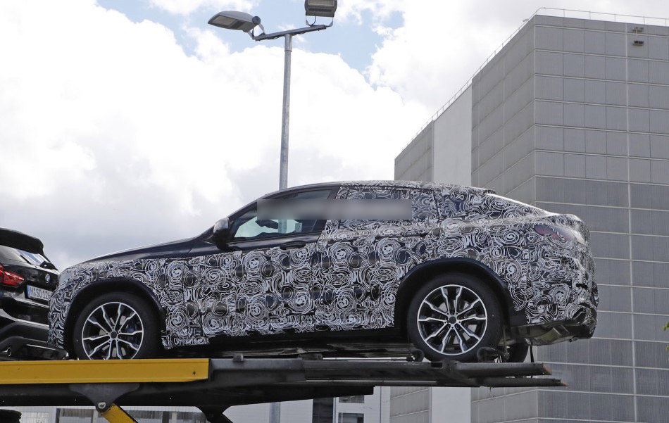 Yeni 2018 BMW X4 resim galerisi (kamuflajl)