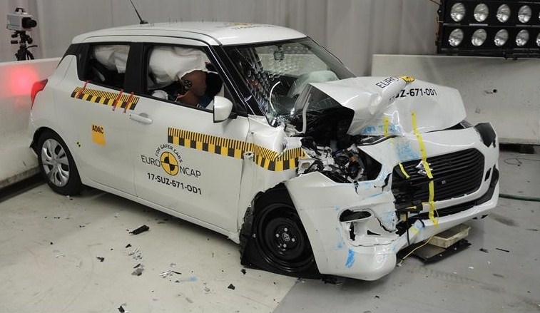 Suzuki Swift EuroNCAP test resim galerisi