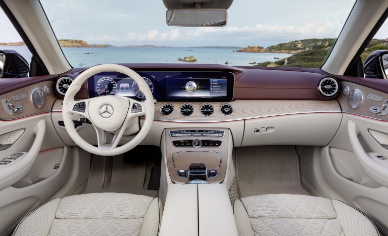 2018 Mercedes E Cabriolet resim galerisi