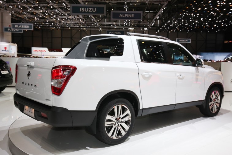 2019 SsangYong Musso resim galerisi (07.03.2018)