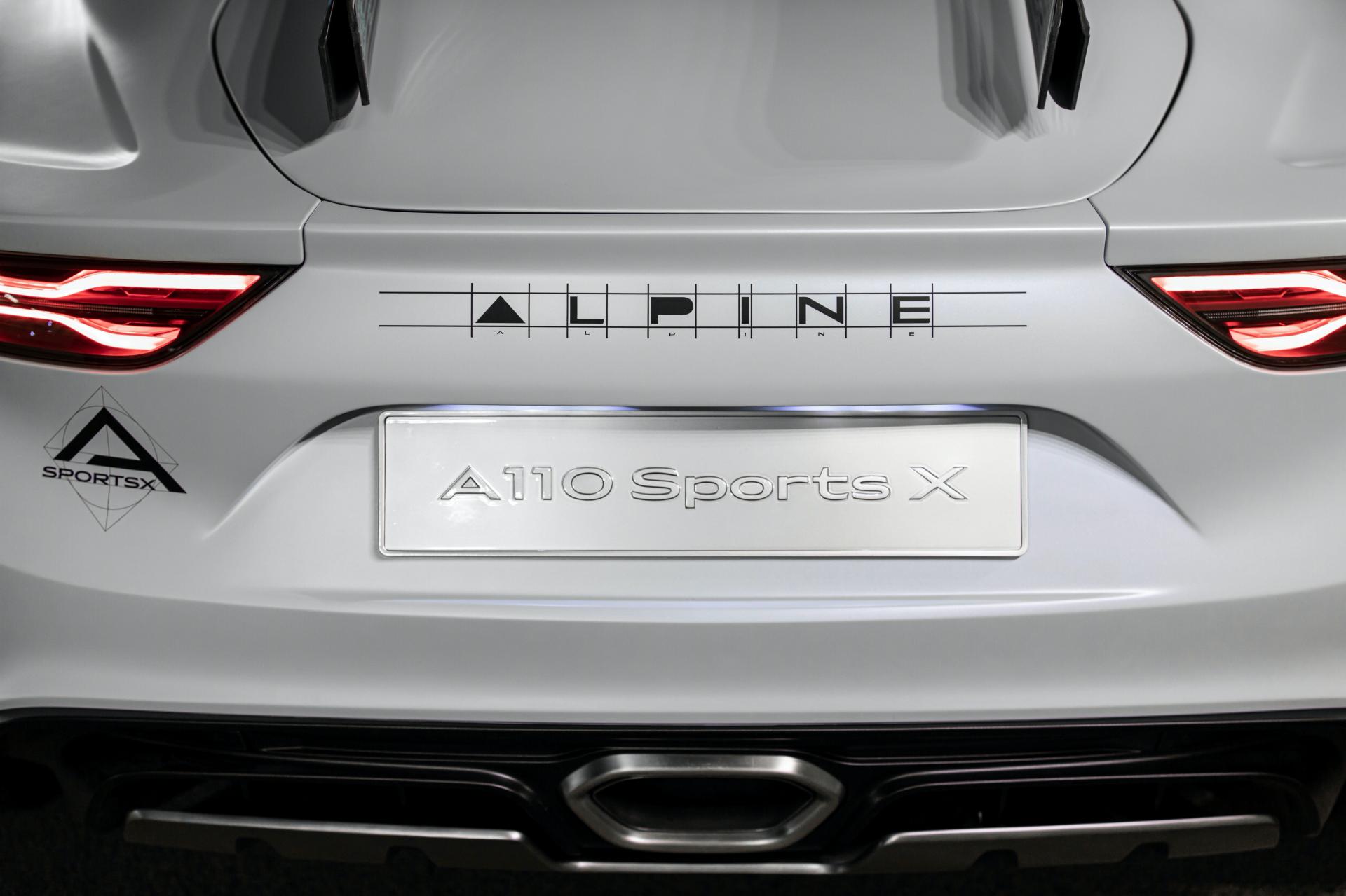 Alpine A110 SportsX Konsept Otomobil resim galerisi 