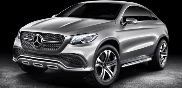 MERCEDES, CONCEPT COUPE SUV, PEKN'DE SERGLENECEK