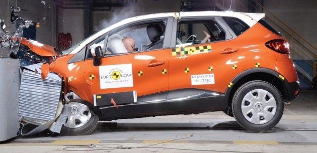 Renault Captur ve Chevrolet Trax'a Euroncap'ten 5 Yldz