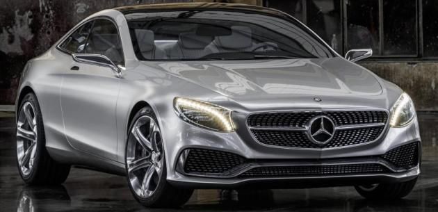 YEN MERCEDES S SERS COUPE KONSEPT FRANKFURT'TA