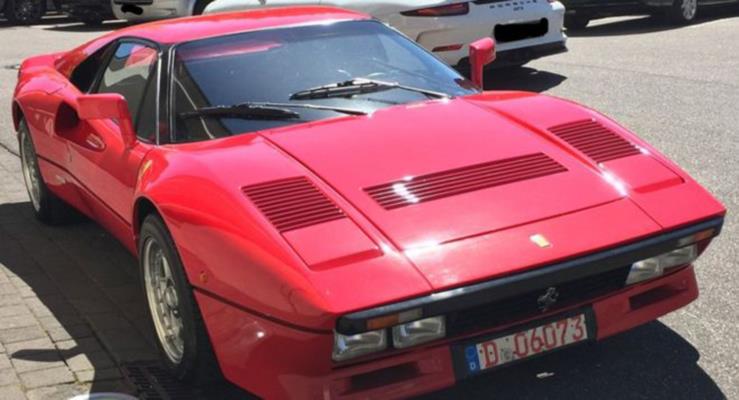 2 milyon euroluk klasik Ferrari test srnde alnd