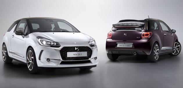 2016 DS 3 ve DS 3 Cabrio Makyajl� Y�z�yle Ortaya ��kt�