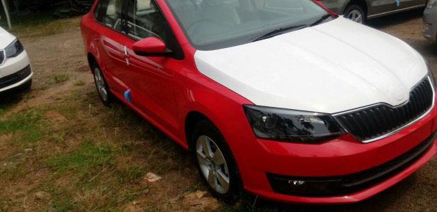 2017 Skoda Rapid Hindistan'da grntlendi