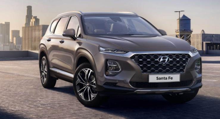 2019 Hyundai Santa Fe Korede Kona benzeri grnm ile ortaya kt