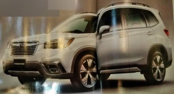 2019 Subaru Forester resmi tantm ncesi ortaya kt 