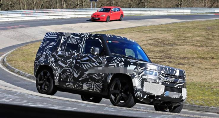 2020 Land Rover Defender, Nrburgring'de Grntlendi