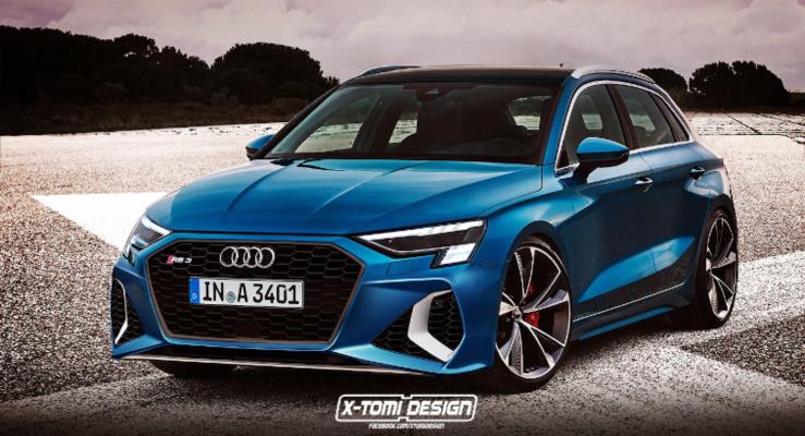 2021 Audi RS3 Sportback izimi Otomobili En Agresif Haliyle Gsteriyor