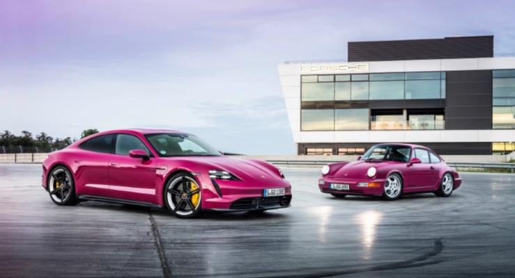 2022 Porsche Taycan Yeni Renkler, Ykseltilmi Teknoloji ve Daha yi Menzil Sunuyor