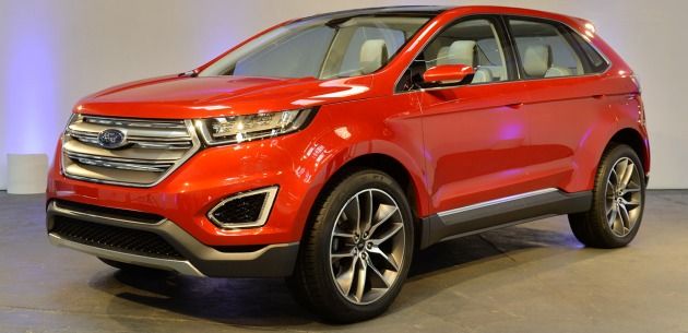 FORD'UN YEN SUV KONSEPT EDGE, LOS ANGLES'TA