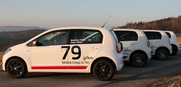 SKODA C�T�GO G-TEC ENERJ� YARI�LARINDA