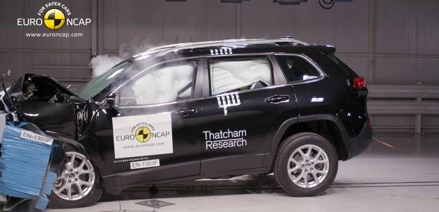 YEN 2013 JEEP CHEROKEE'DE EURONCAP GVENLK SINAVINDA