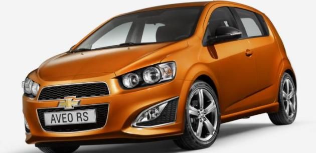 CHEVROLET AVEO RS AVRUPA YOLUNDA