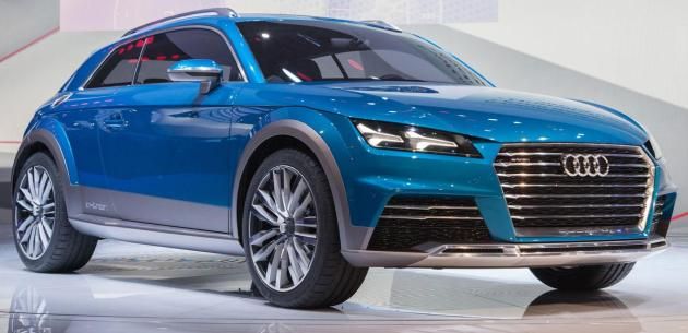 AUD ALLROAD SHOOTNG BRAKE CONCEPT, DETROT'TE