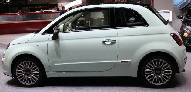 HAZ�RAN'DA T�RK�YE'DE OLACAK 2014 F�AT 500'LER CENEVRE'DE