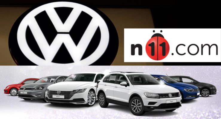 6 farkl Volkswagen modeli 11 Kasma zel %40a varan indirimle n11de sata kyor