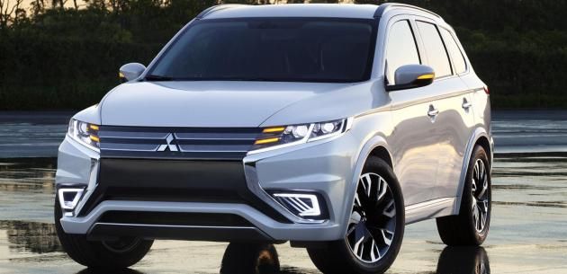 M�TSUB�SH� OUTLANDER PHEV CONSEPT-S ORTAYA �IKTI