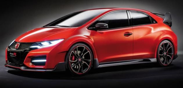 YOLLARDAK� YARI��I; HONDA C�V�C TYPE R KONSEPT