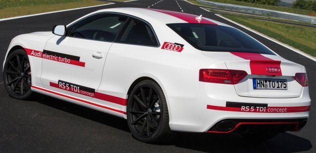 YEN� TEKNOLOJ� D�ZEL MOTORLU AUD� RS5 TDI'N�N T�M DETAYLARI