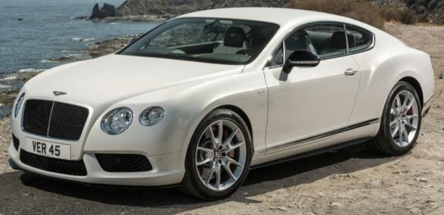 YEN BENTLEY CONTNENTAL GT V8 S'DE FRANKFURT'TA