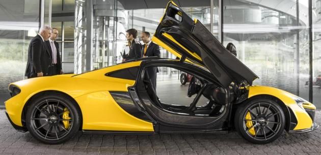 MCLAREN, P1 MODELNN TESLMATLARINA BALADI