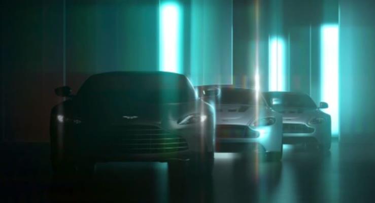 Aston Martin V12 Vantage Son Teaser'da Yznn Bir Ksmn Gsterdi