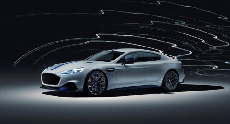 Aston Martin'in lk Elektrikli Modeli Rapide E retime Hazr