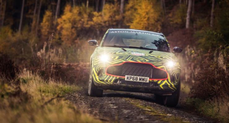 Aston Martin'in ilk SUV'u DBX sahneye kmaya hazrlanyor