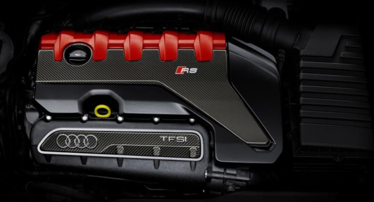 Audi 2,5 litre TFSI 9 yldr st ste Yln Motoru seiliyor!