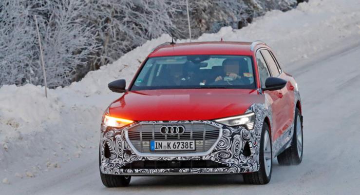 Audi E-Tron'un  motorlu performans srm grntlendi