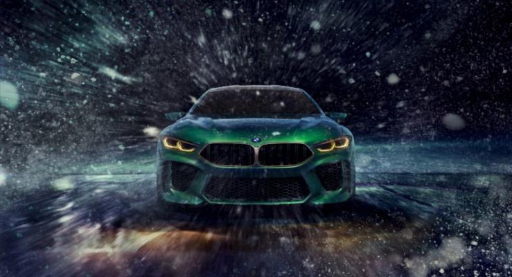 BMW Concept M8 Gran Coupe, BMW markas iin lksn yeni bir yorumunu sergiliyor