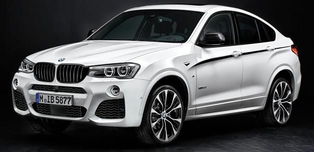 BMW, X3 ve X4'E ZEL M PERFORMANS AKSESUARLARI