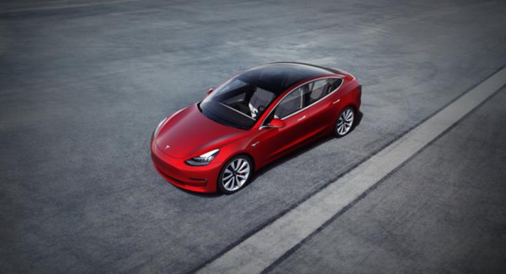 in Tesla Model 3'n ithalatn serbest brakt