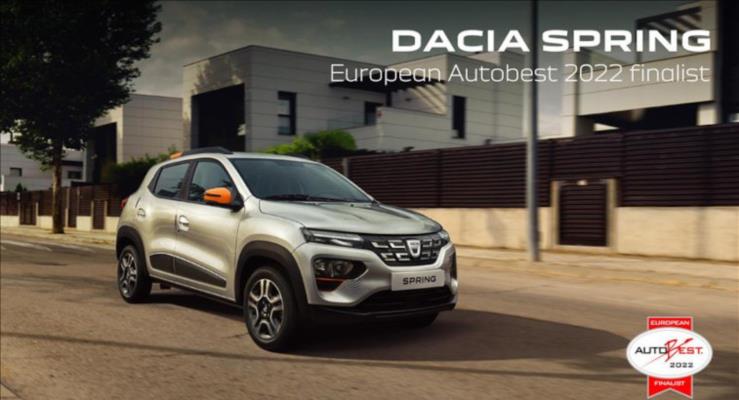Dacia Spring, 2022 Auto Best finalisti oldu