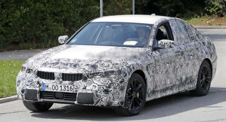 Elektrikli yeni BMW 3 Serisi prototipi i kabini grntlendi