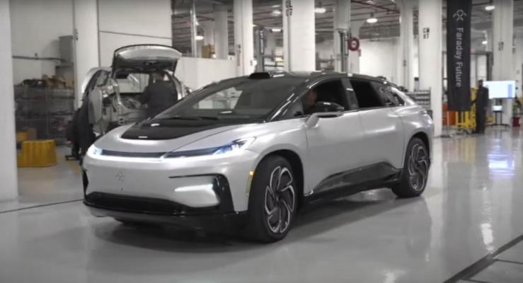 Faraday Future, "lk Gerek Lks Elektrikli" FF 91'i Tantt