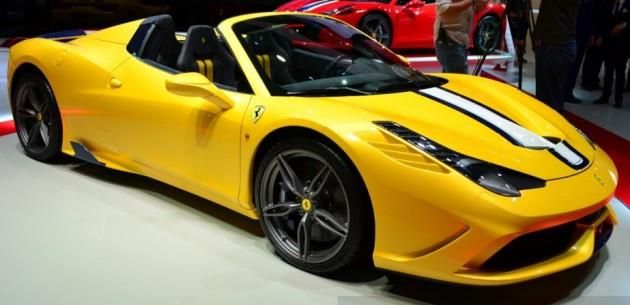 FERRAR 458 SPECALE APERTA, PARS FUARI'NDA