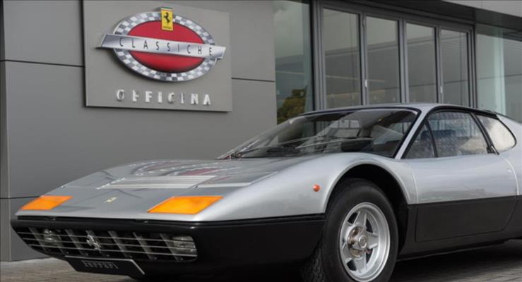 Ferrari, klasik otomobil kavramn yeniden tanmlyor