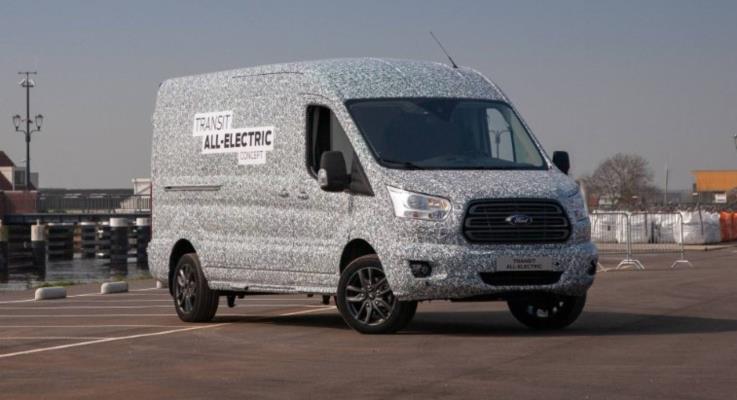 Ford Gelecek Yl Amerika ve Kanada'ya Tamamen Yeni Bir Elektrikli Transit Minibs Getiriyor