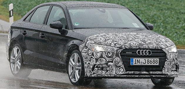 G�ncellenen Audi A3 Sedan 2016 G�r�nt�lendi