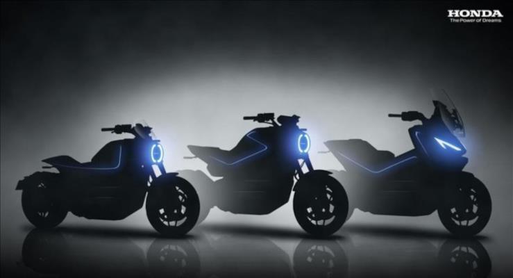 Honda, 3 yl iinde 10dan fazla elektrikli motosiklet modelini piyasaya sunacak