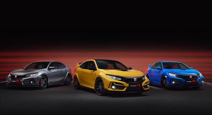 Honda, Civic Type R ailesini yeni versiyonlaryla geniletiyor