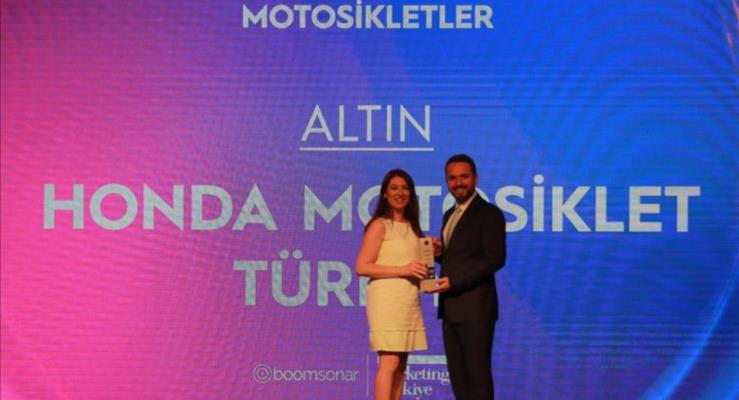 Honda Motosiklet Türkiye Brandverse Awards'ta 4. kez altın ödülün sahibi oldu