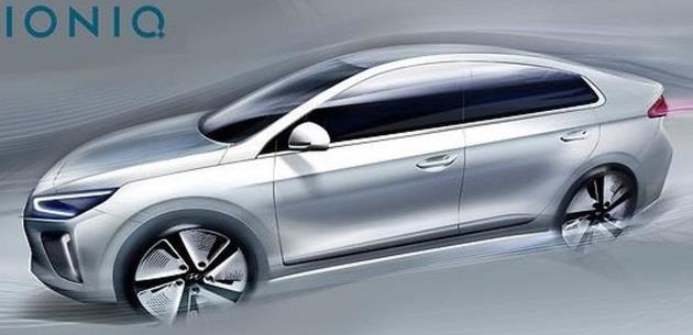 Hyundai Ioniq tasar�m detaylar�