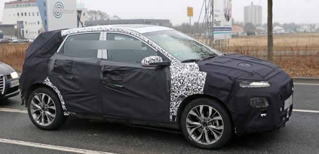 Hyundai'nin yeni yerli kompakt SUV'si grntlendi 