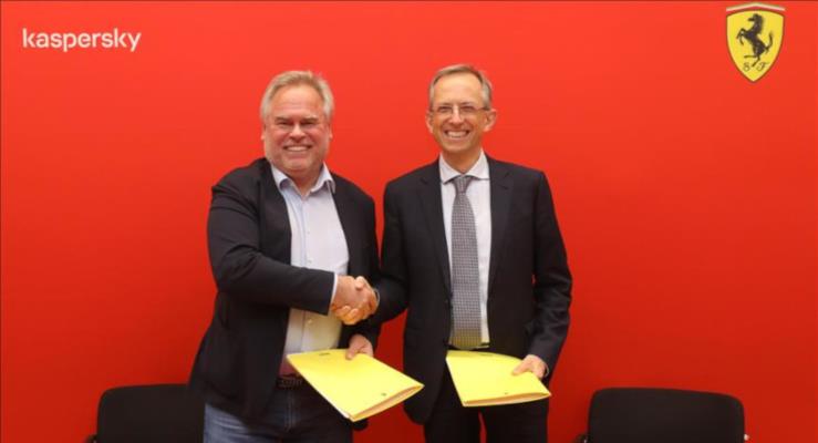 Kaspersky, Scuderia Ferrari ile ortakln geniletti